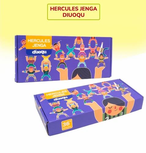 Hercules Jenga Balancing and stacking Game with 2 Balls