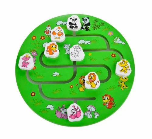 Animals and fruits Maze wooden educational Montessori Toys