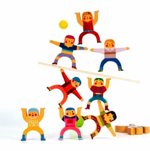 Hercules Jenga Balancing and stacking Game with 2 Balls