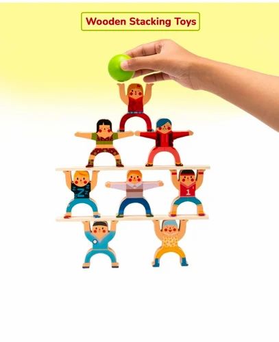 Hercules Jenga Balancing and stacking Game with 2 Balls