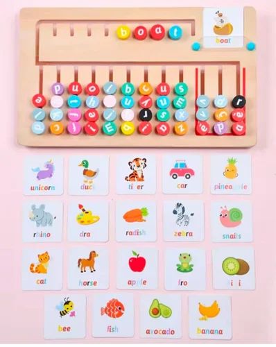 Montessori Alphabets spelling Board for learning -Educational Toys